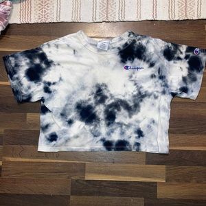 Champion Crop Tye Dye Tee